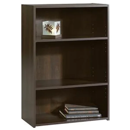 Casual 3-Shelf Bookcase